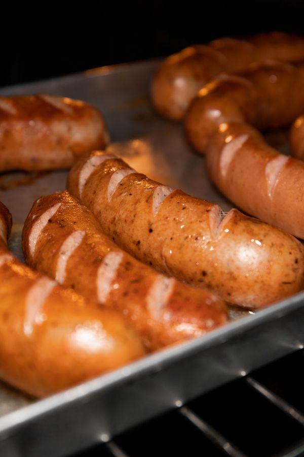 Bratwurst Klassisch auf dem Grill